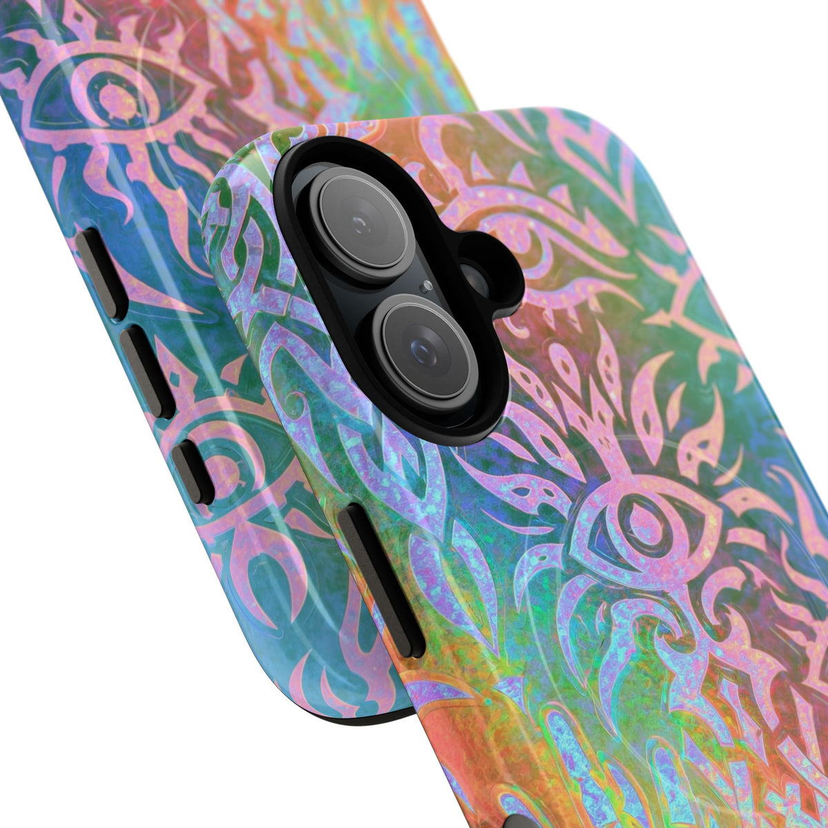 Chromatic Mystic Sigil · Tough 2.0 Magnetic Phone Case for iPhone · Blue