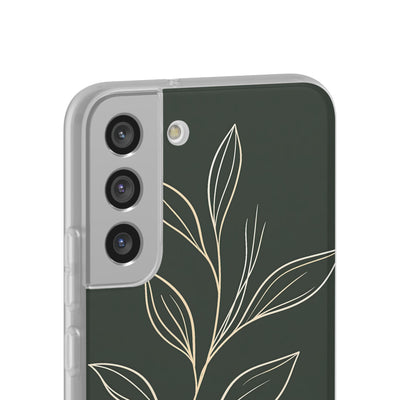 Green Lite Phone Case for Samsung - Deep Moss Willow