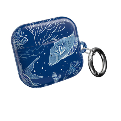 Blue Scale Reef - AirPods Case