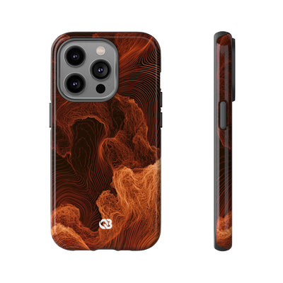 Amber Filament · Tough Phone Case for iPhone · Orange