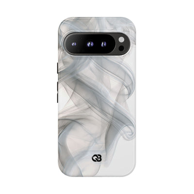 Vapor Noir · Tough Phone Case for Pixel ·  White