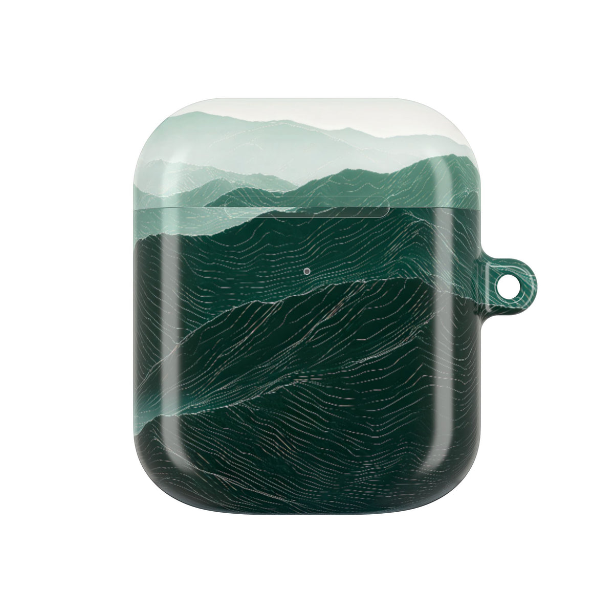 Alpine Mist · Hard Case for AirPods & AirPods Pro · Green