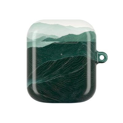 Alpine Mist · Hard Case for AirPods & AirPods Pro · Green