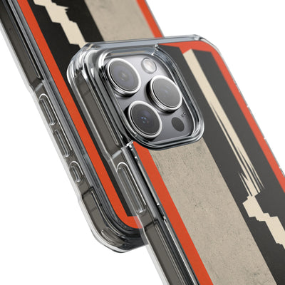 Orange Impact MagSafe Phone Case for iPhone - Orange Monolith Rift
