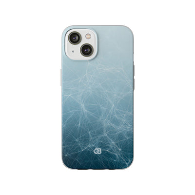 Teal Lite Phone Case for iPhone - Arctic Digital Nexus