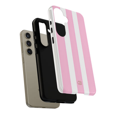 Soft Pink Stripe · Tough Phone Case for Samsung