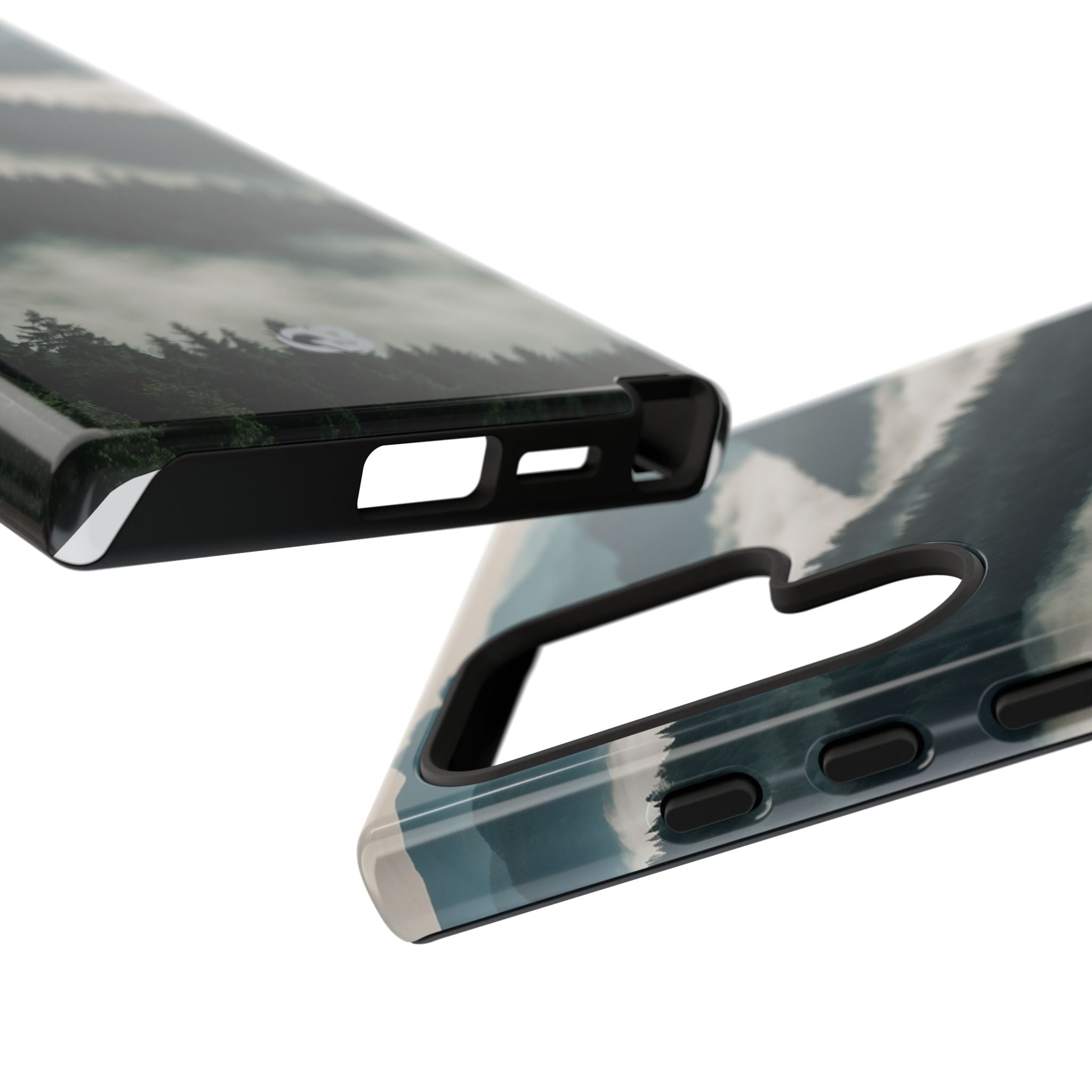 Misty Pine Peaks · Tough Phone Case for Samsung