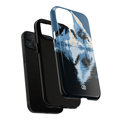 Blue Tough 2.0 Magsafe Phone Case for iPhone - Arctic Summit Mirror