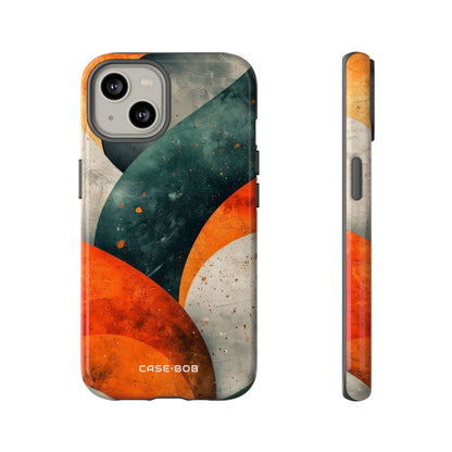 Crimson Wave iPhone 14 Skal - Tough