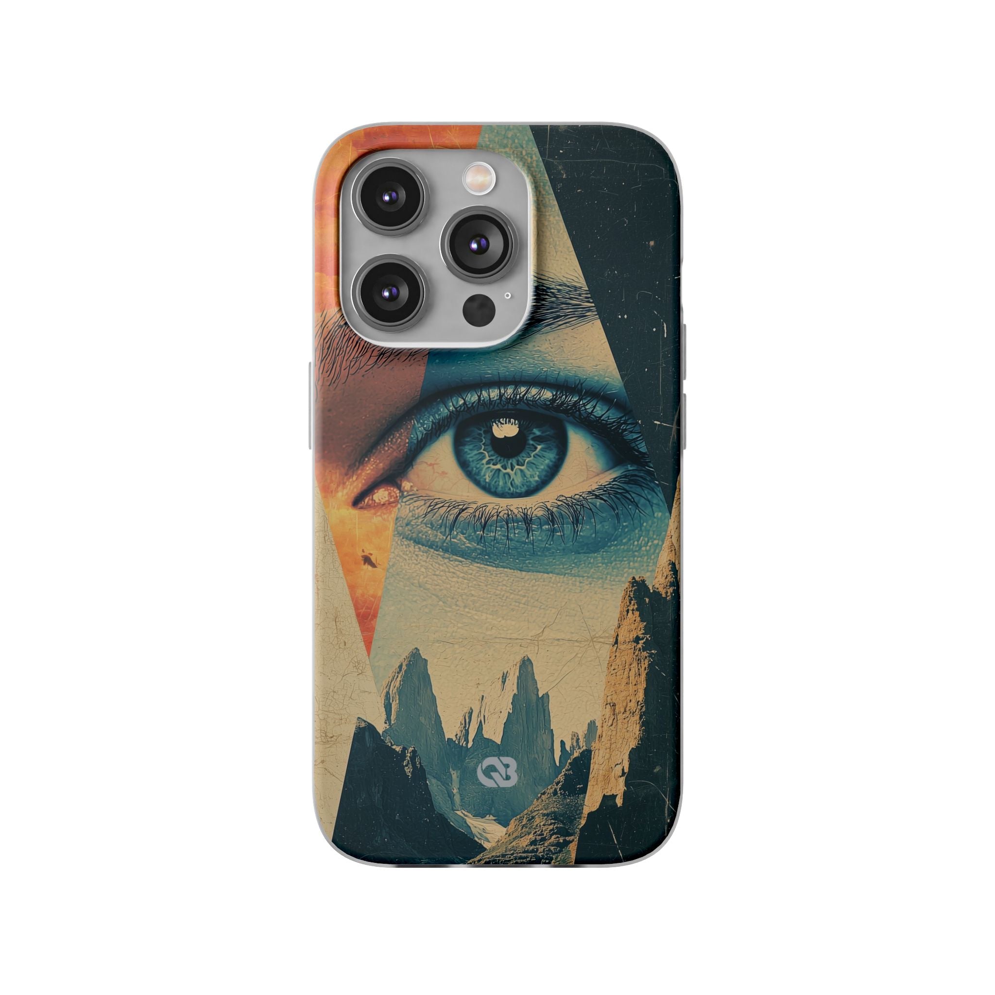 Fragmented Peak Gaze · Soft Phone Case for iPhone