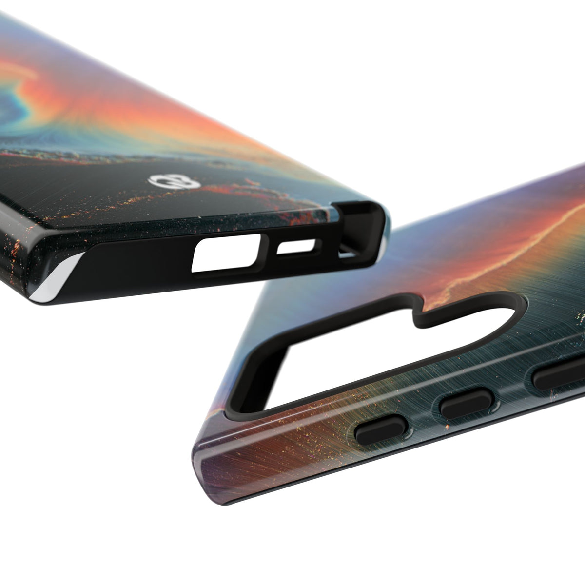 Prismatic Aura Shift · Tough Phone Case for Samsung · Blue