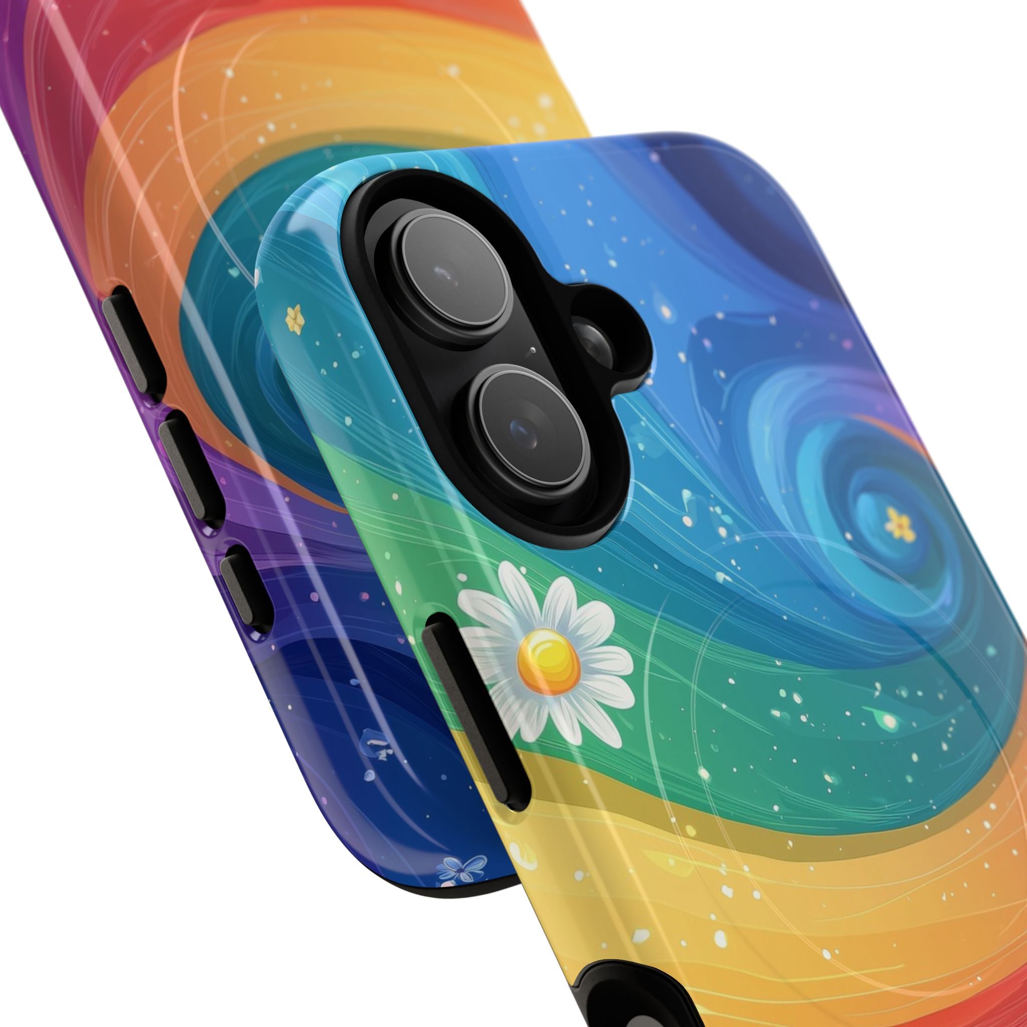 Vortex Bloom iPhone 17 Case - Tough+ - CASE•BOB