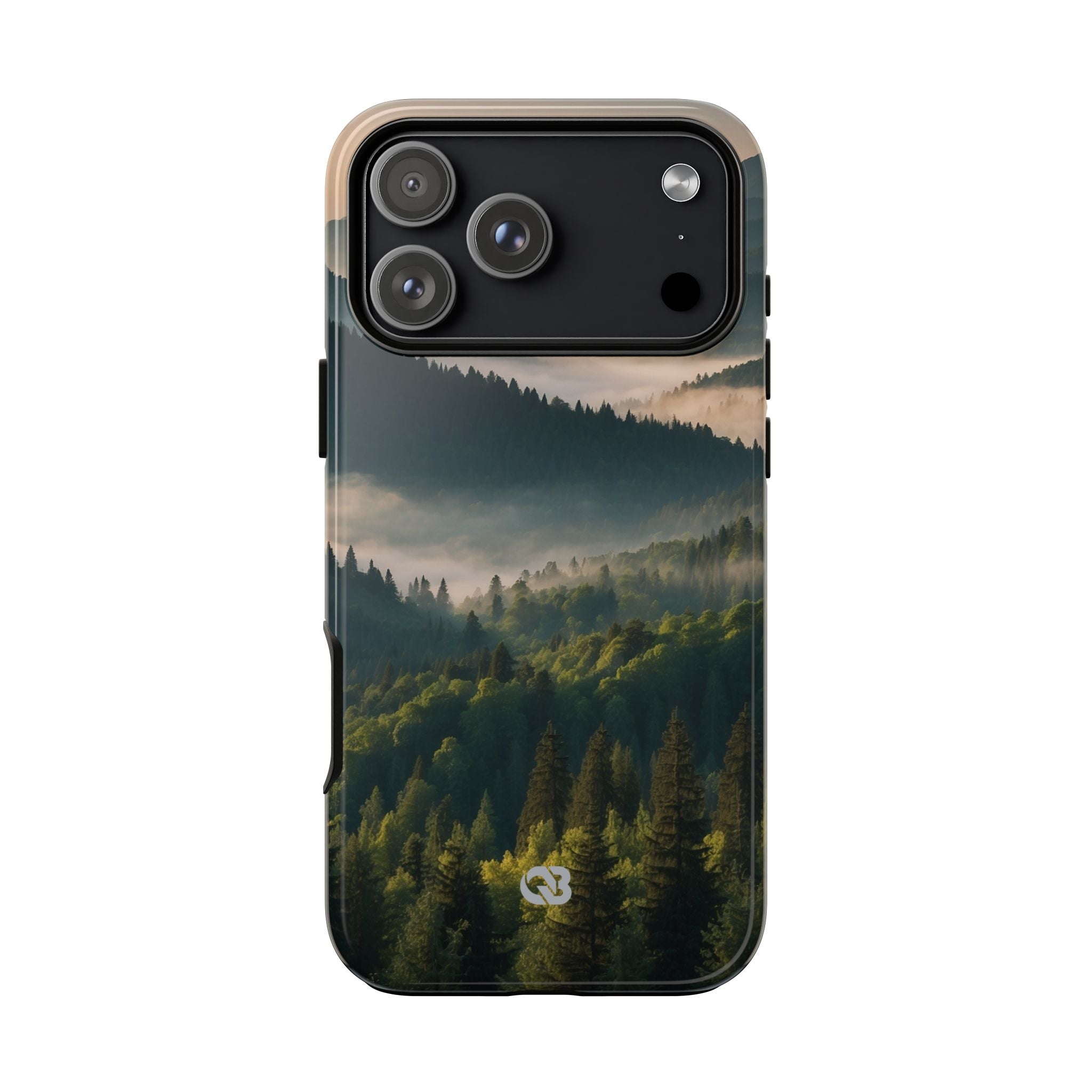 Foggy Mountain Ridge · Tough Phone Case for iPhone