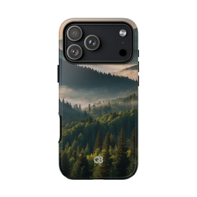 Foggy Mountain Ridge · Tough Phone Case for iPhone