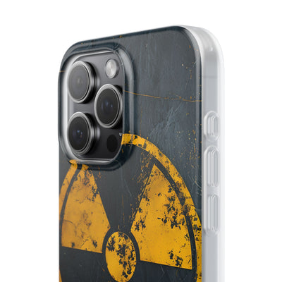 Industrial Decay Warning · Soft Phone Case for iPhone