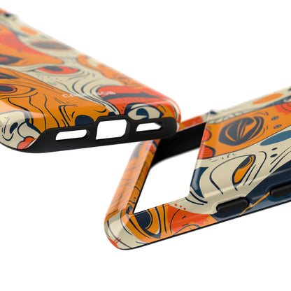 Tangled Faces Sunset Google Pixel 8 Case - Tough