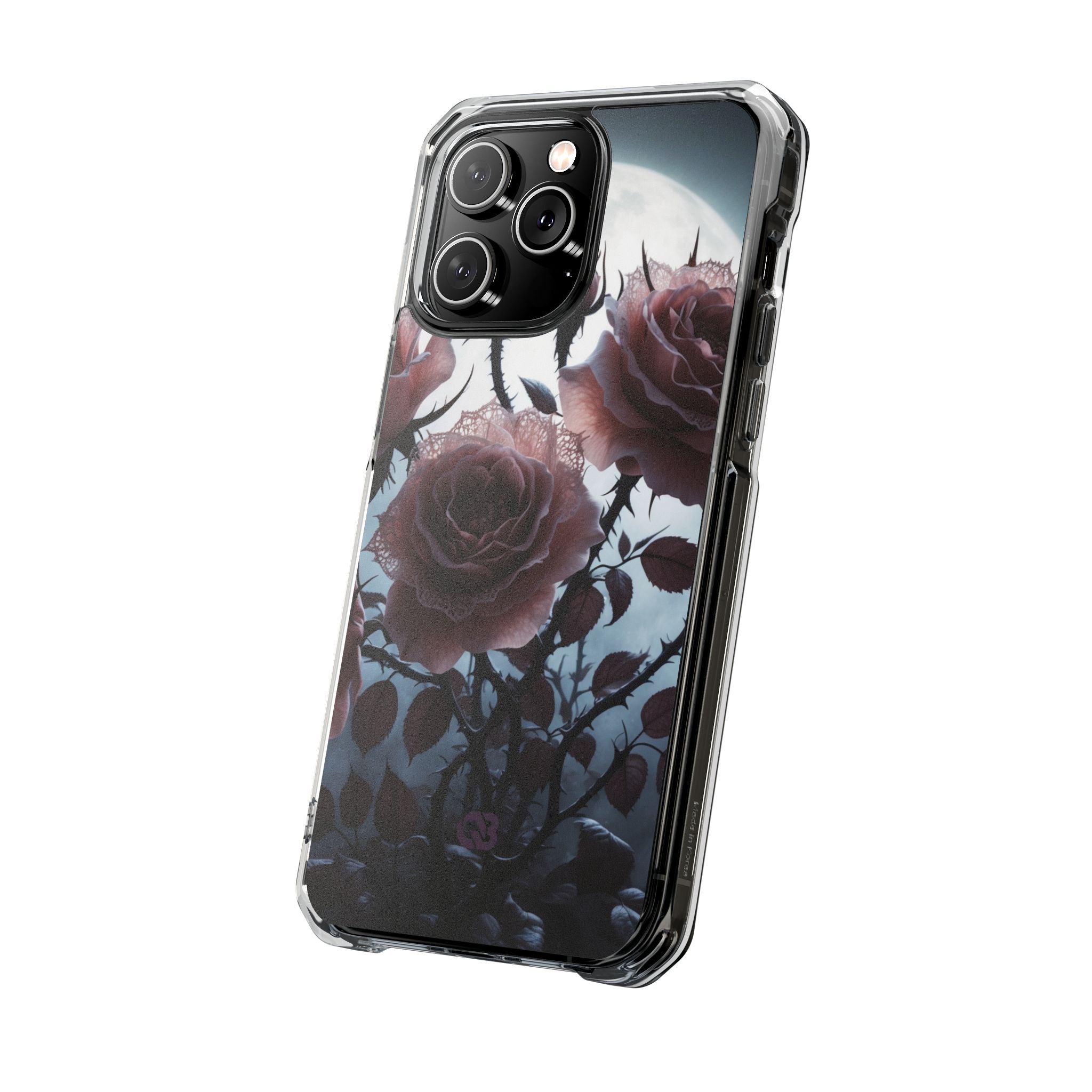 Lunar Lace Petals · Impact Coque de téléphone pour iPhone · Magsafe