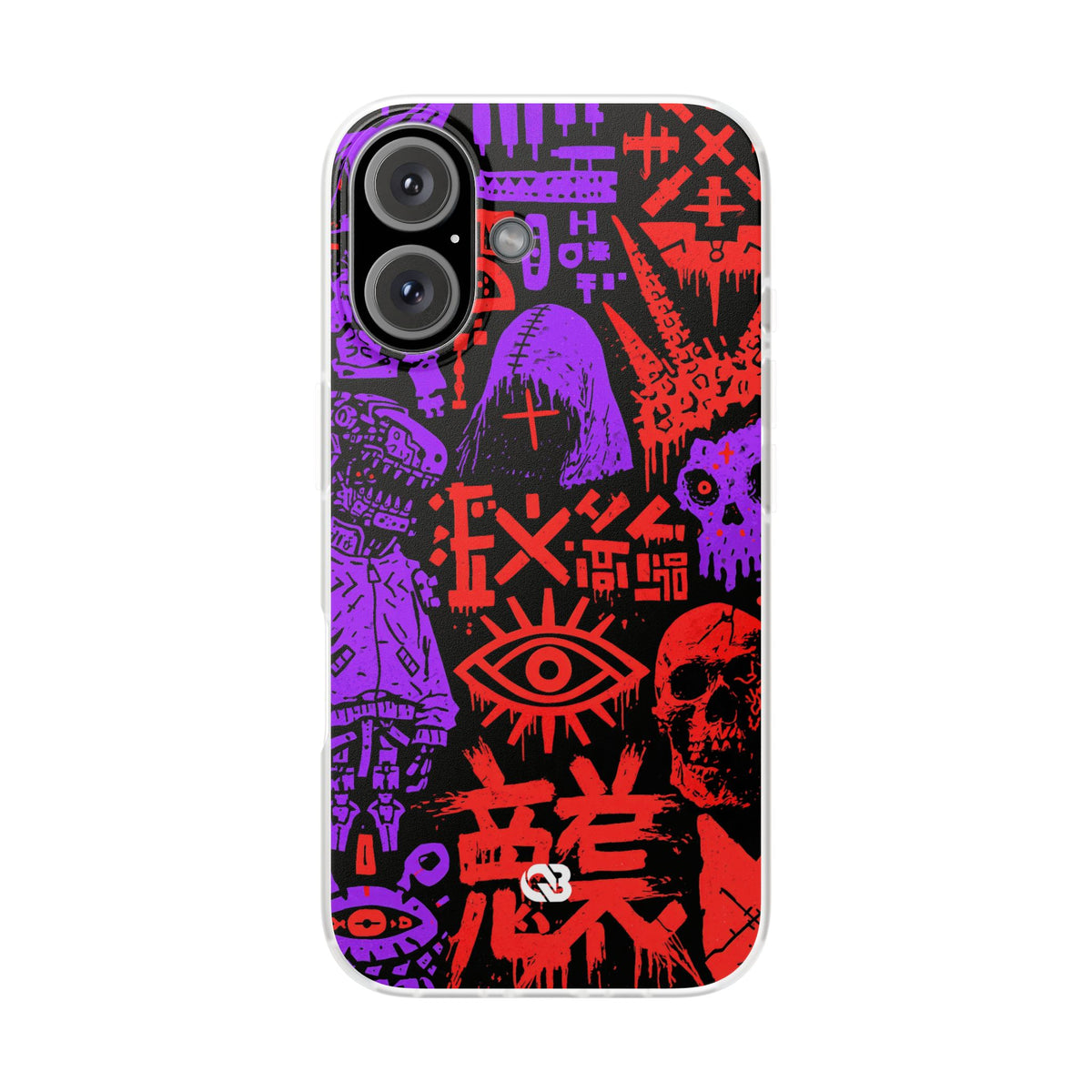Underground Cyber Glyphs · Lite Phone Case for iPhone ·  Black