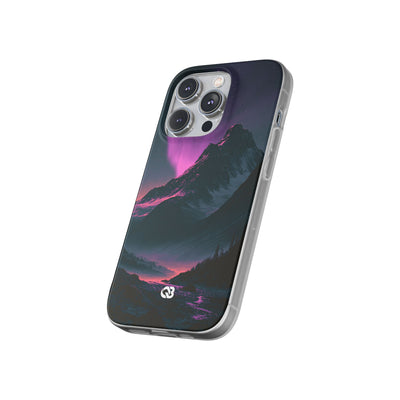Arctic Aurora Summit · Lite Phone Case for iPhone ·  Black