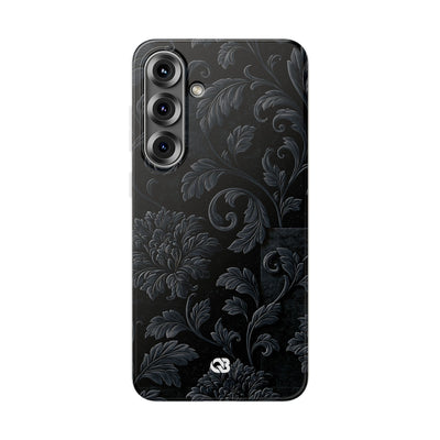 Obsidian Damask · Lite Phone Case for Samsung · Black
