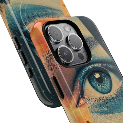 Fragmented Peak Gaze · Tough+ Phone Case for iPhone · Magsafe