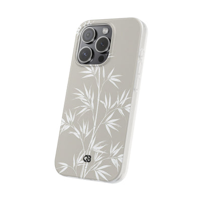 Beige Lite Phone Case for iPhone - Sandstone Bamboo Stalks