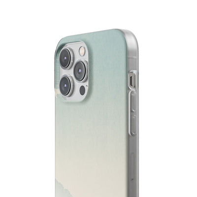 Blue Lite Phone Case for iPhone - Mist Valley Pagoda