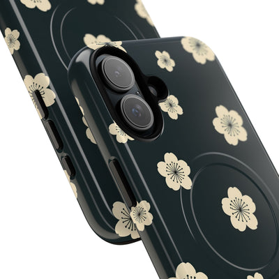 Midnight Sakura Bloom · Tough 2.0 Magnetic Phone Case for iPhone · Black
