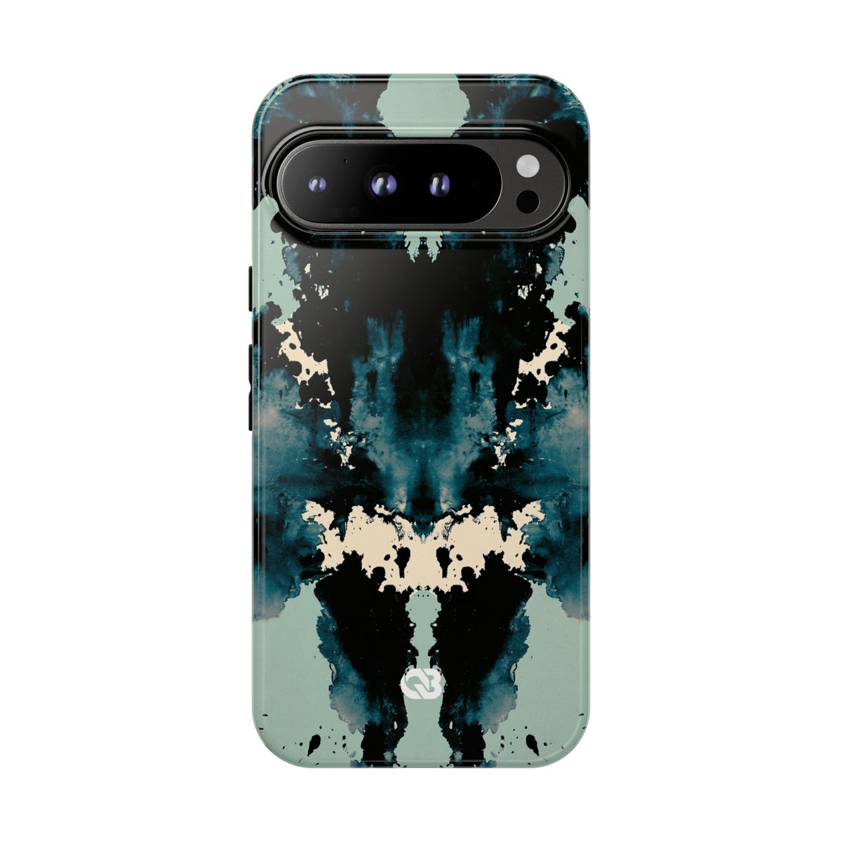 Rorschach Ink Void · Tough Phone Case for Pixel ·  Black