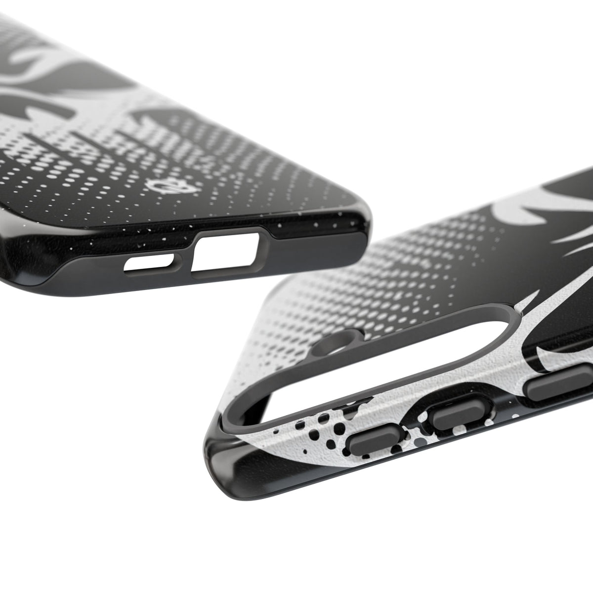 Phantom Halftone · Tough Phone Case for Samsung · Black