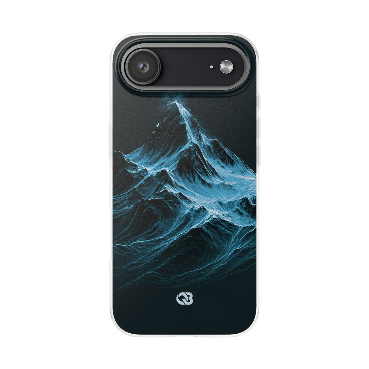 Nordic Frost Peak · Lite Phone Case for iPhone ·  Blue