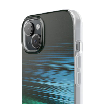 Digital Shoreline Drift · Lite Phone Case for iPhone ·  Teal