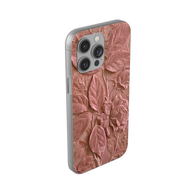 Blush Rose Relief · Lite Phone Case for iPhone ·  Pink