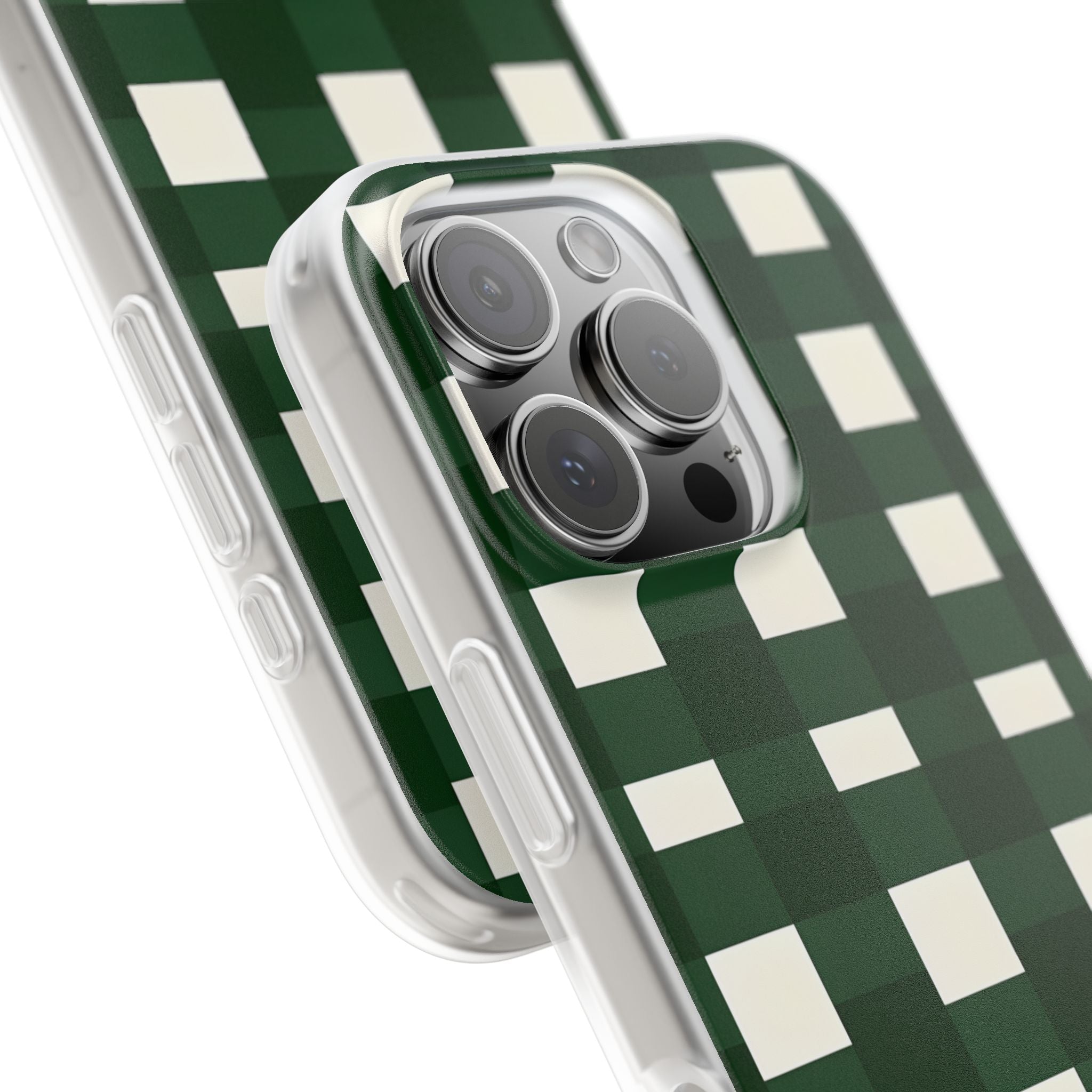 Hunter Green Plaid · Soft Handyhülle für iPhone