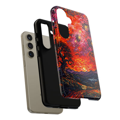 Molten Sky Tree · Tough Phone Case for Samsung