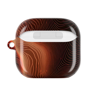 Caldera Ridge · Hard Case for AirPods & AirPods Pro · Orange