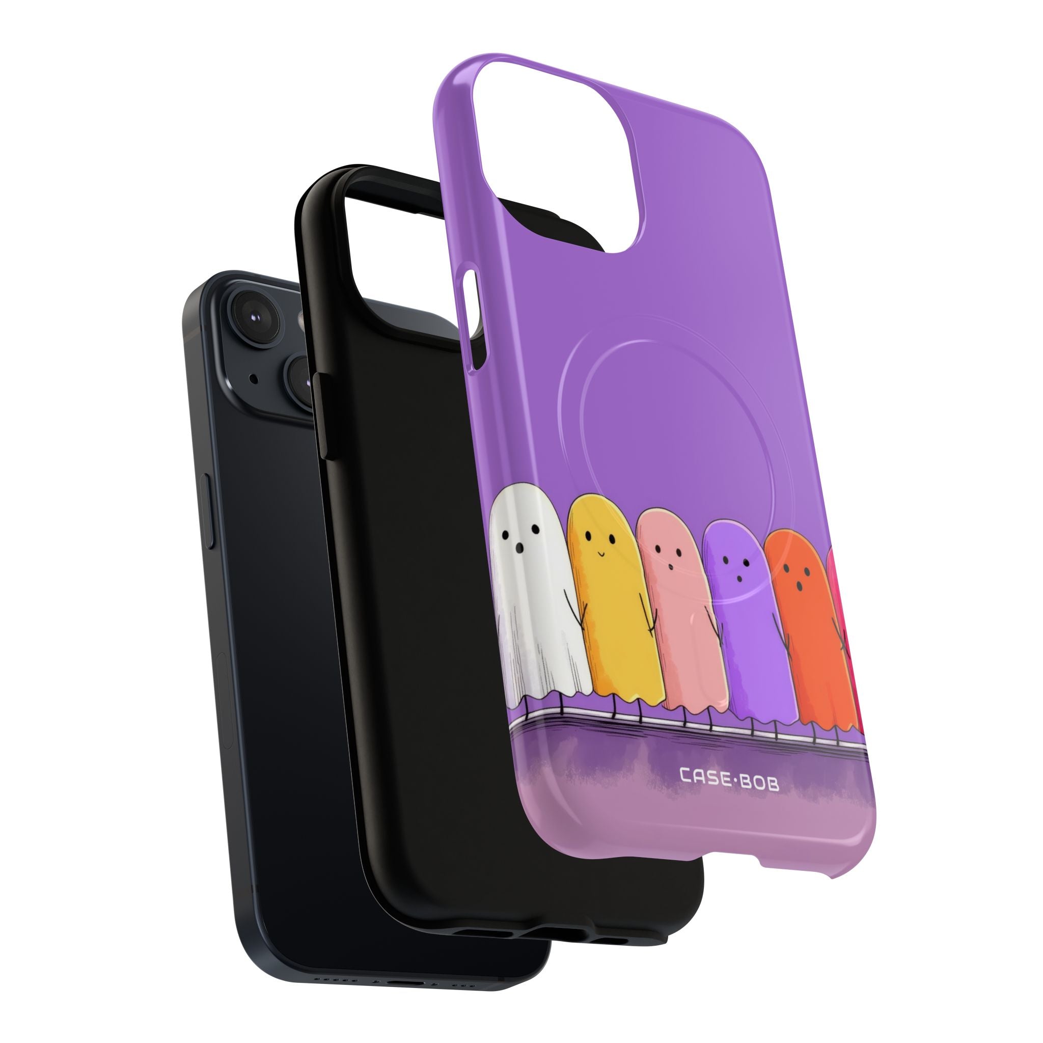 Bunte Geister iPhone 14 Case - Tough+