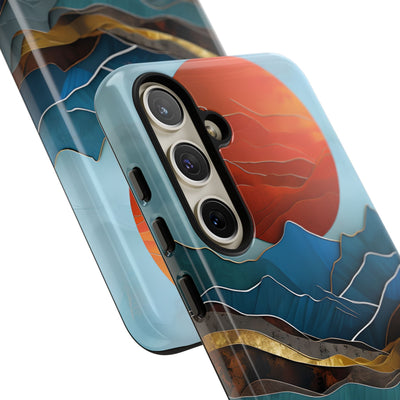 Molten Sun Peaks · Tough Phone Case for Samsung