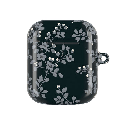 Nocturne Blossom Branch · Hard Case for AirPods & AirPods Pro · Black