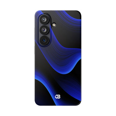 Blue Lite Phone Case for Samsung - Electric Cobalt Flow