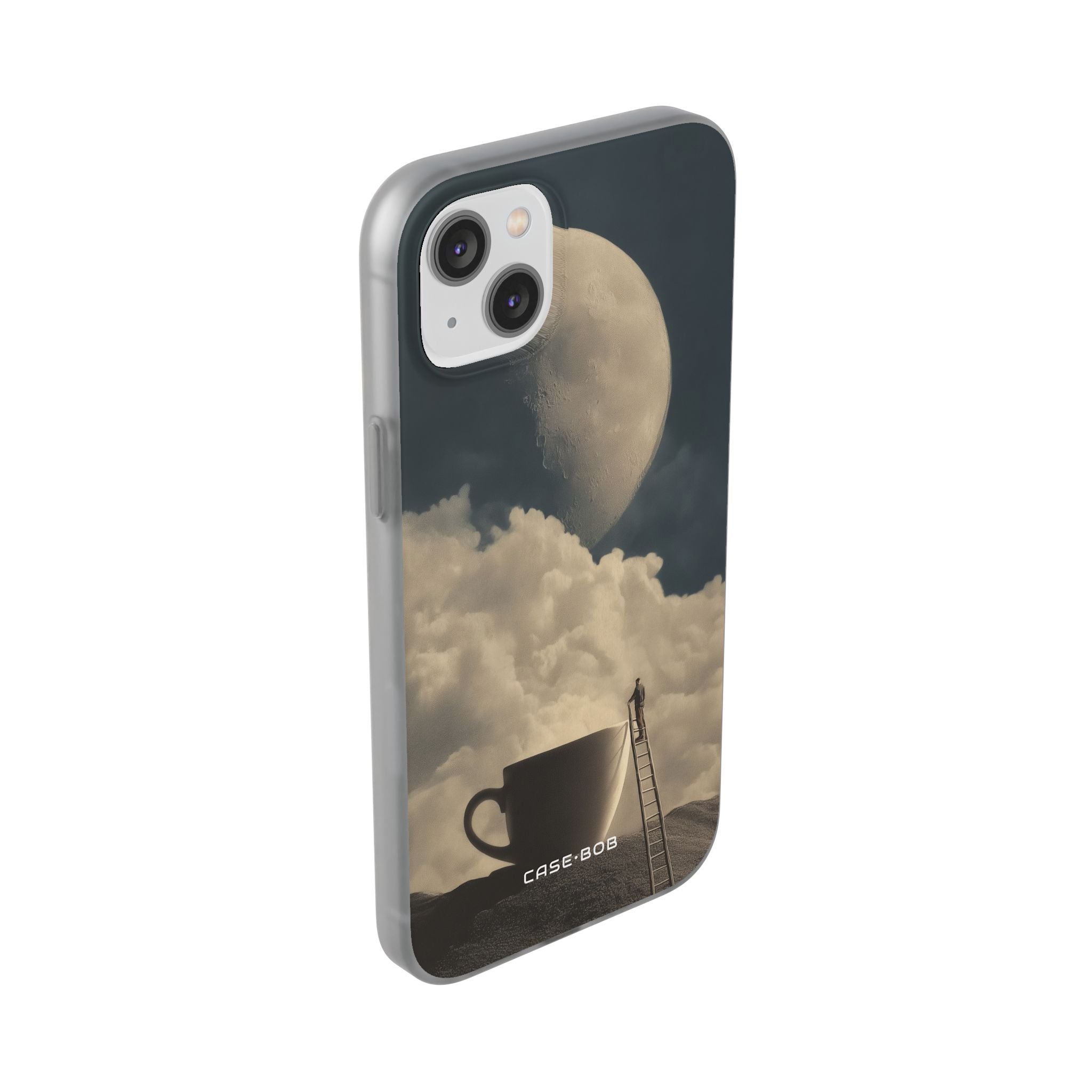 Moonlit Cup iPhone 14 Plus Case - Soft