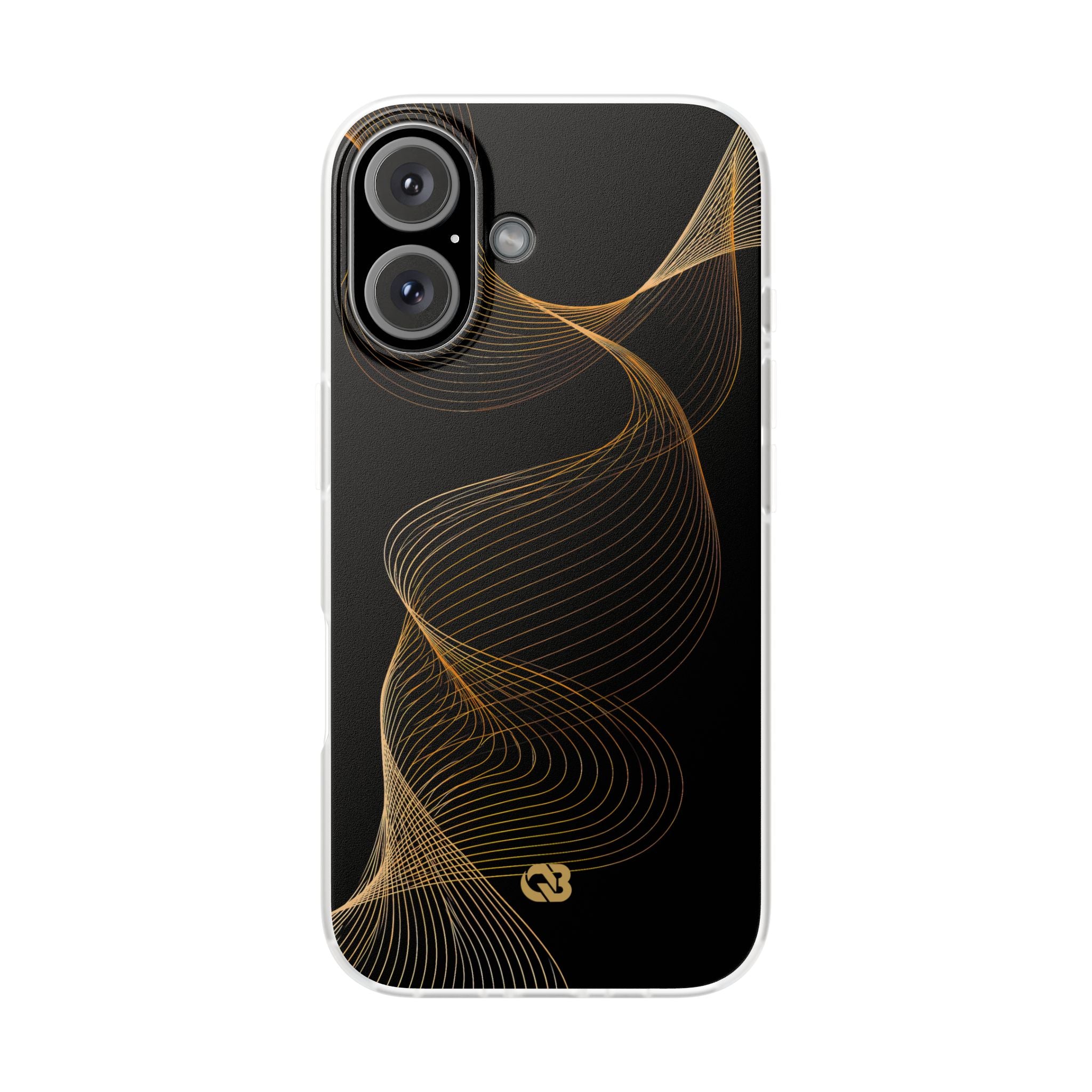 Gold Lite Phone Case for iPhone - Burnished Bronze Helix