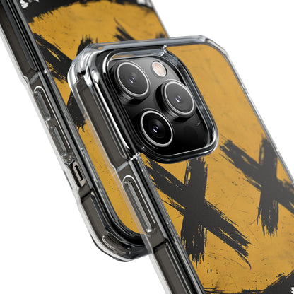 Jagged Smile Yellow iPhone 14 Pro Case - Impact