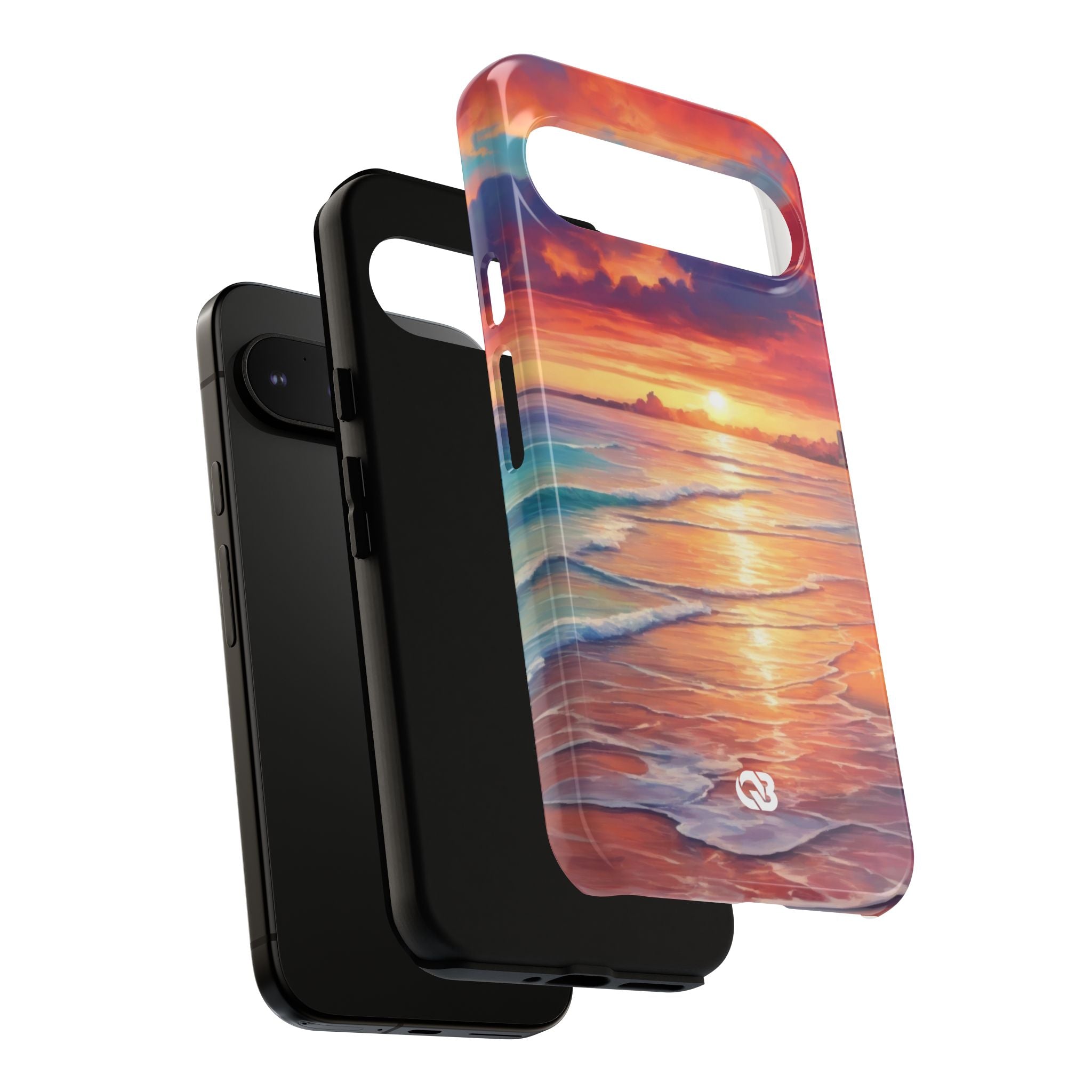 Crimson Shore Horizon · Tough Phone Case for Google Pixel