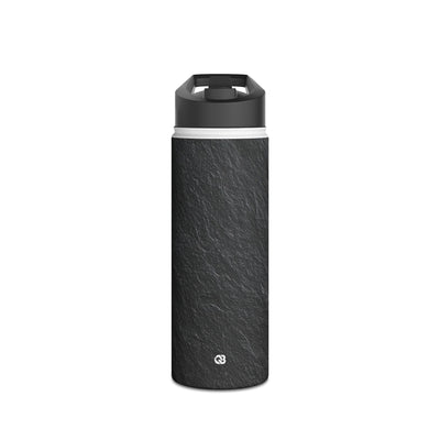 Obsidian Slate · Insulated Water Bottle · Black