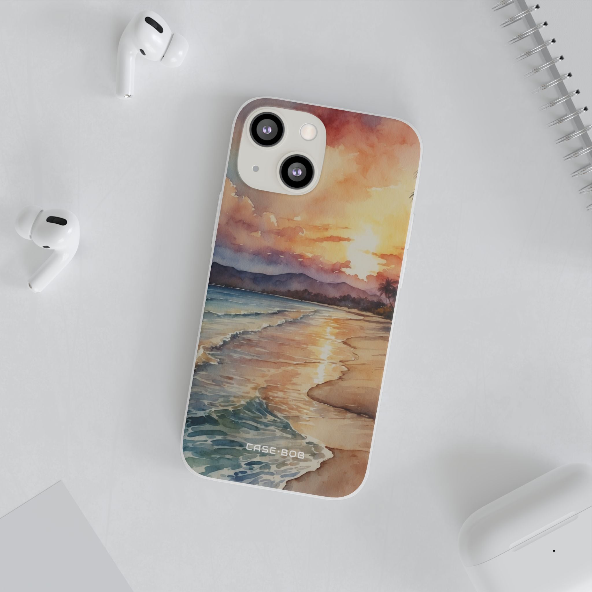 Sunset Reflection iPhone 13 mini Case - Soft