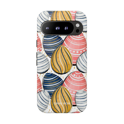 Pastell-Eier Google Pixel 9 Pro Case - Tough