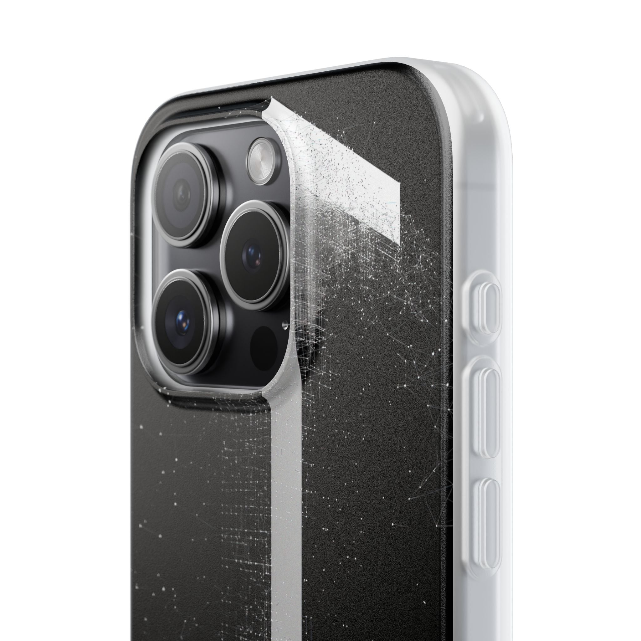 Black Lite Phone Case for iPhone - Vector Core Monolith