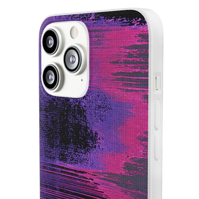 Neon Signal Shift · Lite Phone Case for iPhone ·  Purple