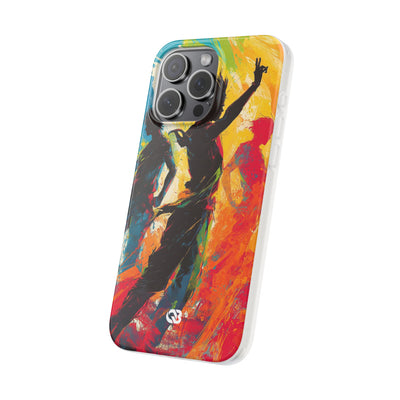 Electric Motion Blur · Soft Phone Case for iPhone